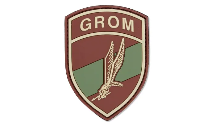 Naszywka 3D - GROM - Multicamo - 444130-7071 - 101 Inc.