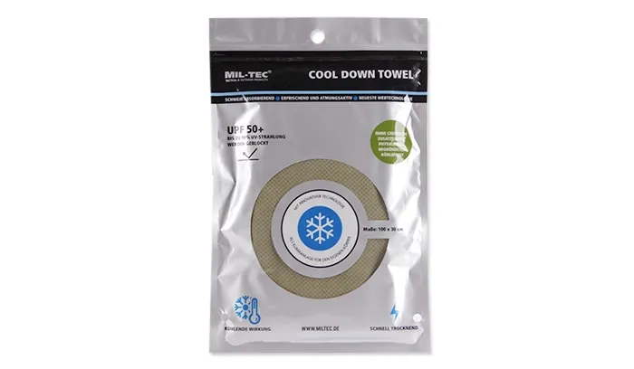 Chusta chłodząca Mil-Tec Cool Down Towel - Zielony OD - 16024200