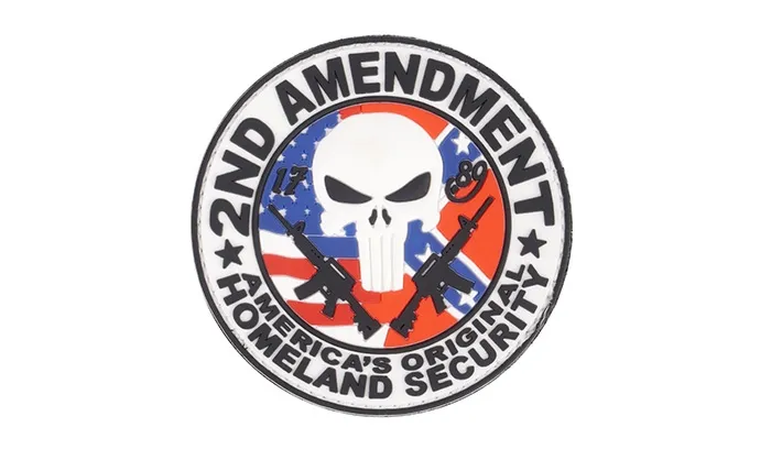 Naszywka 3D - 2nd Amendment - 444130-7358 - 101 Inc.