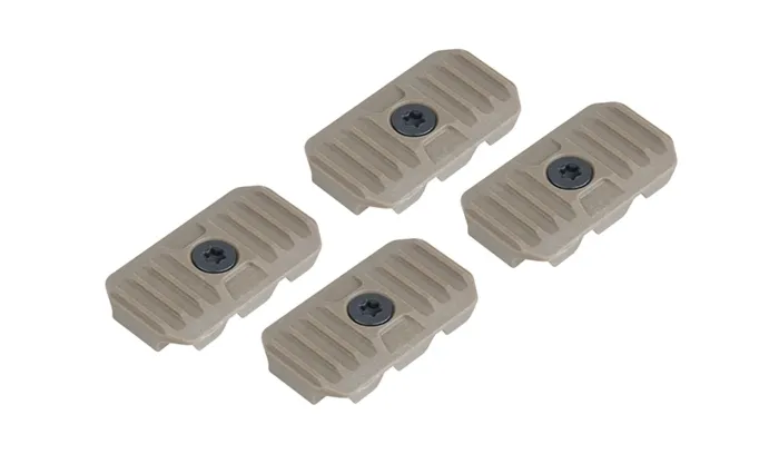 Osłony M-LOK Krótkie 4 szt. SI-AR-CM-COVER-S-FDE - Strike Industries