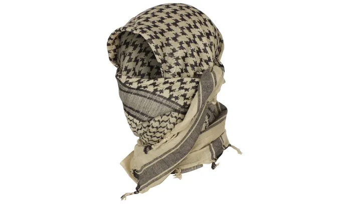 Arafatka Khaki-Czarna - 12611000 - Mil-Tec