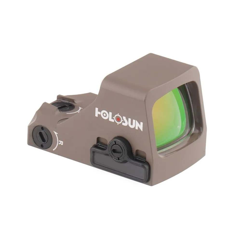 Kolimator otwarty HS407K Open Reflex SubCompact Pistol Sight - FDE - HS407K-X2-FDE - Holosun