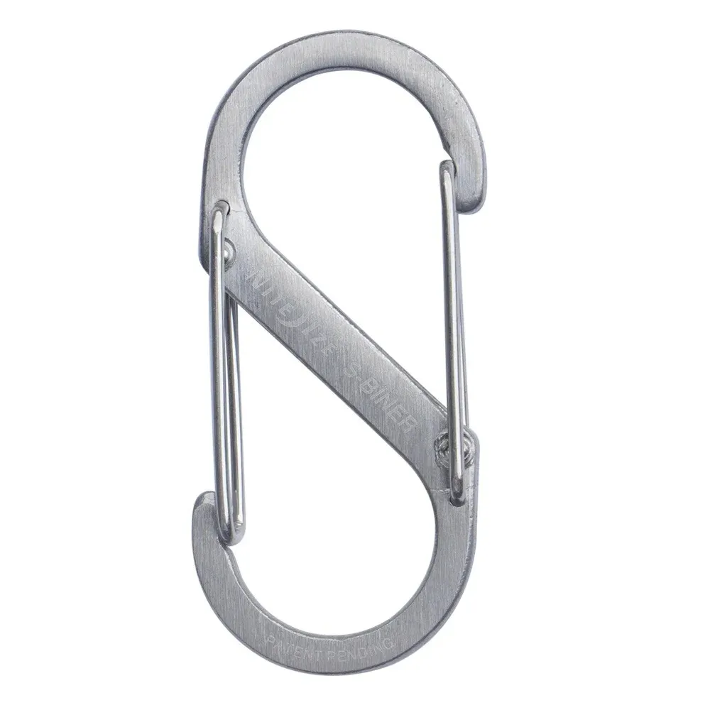 Karabińczyk Nite Ize S-Biner #2 - Stalowy - SB2-03-11