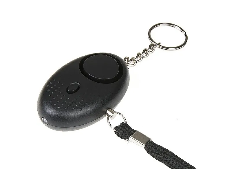 2x Alarm osobisty GUARD Scorpion z latarką LED, czarny, syrena 120dB (YC-003-BL)