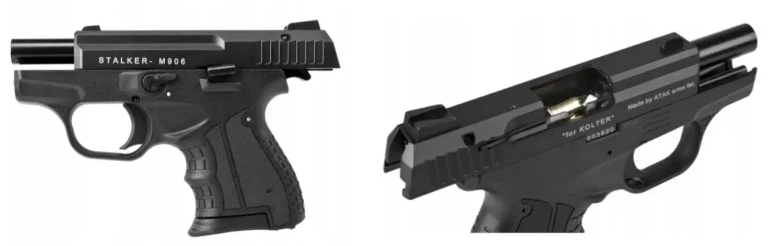 Zestaw sylwestrowy STALKER M906 BAS .22 LB czarny +naboje +race +kabura